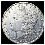 1892-S Silver Morgan Dollar CLOSELY UNCIRCULATED