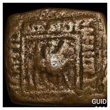 Ancient Scythia Vonones 100-65 BC Bronze Hemiobol