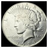 1926-S Silver Peace Dollar CLOSELY UNCIRCULATED