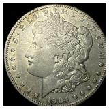 1904-S Silver Morgan Dollar NEARLY UNCIRCULATED
