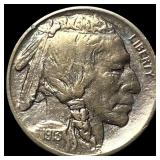 1913 Type 1 Buffalo Nickel CLOSELY UNCIRCULATED