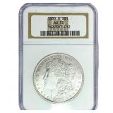 1880-O Morgan Silver Dollar NGC AU55
