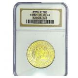 1936-S Rhode Island Half Dollar NGC MS65