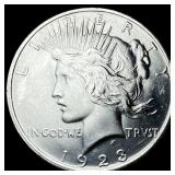 1923 Silver Peace Dollar CHOICE BU