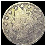 1912-S Liberty Head Nickel NICELY CIRCULATED