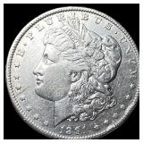 1891-S Silver Morgan Dollar CLOSELY UNCIRCULATED