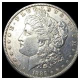 1889-S Silver Morgan Dollar CHOICE AU