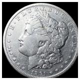 1891-O Silver Morgan Dollar LIGHTLY CIRCULATED