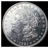 1921 Silver Morgan Dollar CHOICE BU