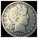 1899-O Silver Barber Half Dollar NICELY  CIRCULAT