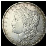 1901 Morgan Silver Dollar CLOSELY UNCIRCULATED