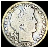1897-O Silver Barber Half Dollar NICELY  CIRCULAT
