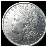 1891-O Silver Morgan Dollar CLOSELY UNCIRCULATED