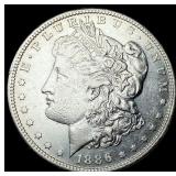 1886-S Silver Morgan Dollar CLOSELY UNCIRCULATED