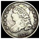 1832 Capped Bust Dime NEARLY UNCIRCULATED