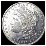 1891-S Silver Morgan Dollar UNCIRCULATED