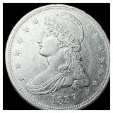 1837 Capped Bust Half Dollar NEARLY  UNCIRCULATED
