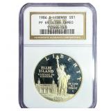1986-S $1 Sliver Liberty NGC PF69 Ultra Cameo