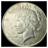 1926-S Silver Peace Dollar CLOSELY UNCIRCULATED