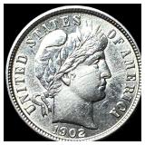 1902 Barber Dime UNCIRCULATED