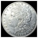 1885-S Silver Morgan Dollar CLOSELY UNCIRCULATED