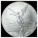2021 Mexico 1 oz Silver Libertad GEM BU