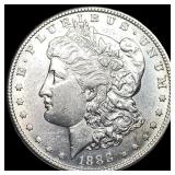 1888-S Silver Morgan Dollar CHOICE AU