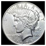 1926 Peace Silver Dollar CLOSELY UNCIRCULATED