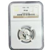 1951 Washington Silver Quarter NGC PF66