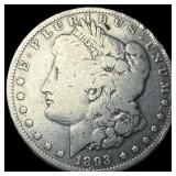 1893 Silver Morgan Dollar NICELY CIRCULATED