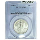 1939-S Walking Liberty Half Dollar PCGS MS65
