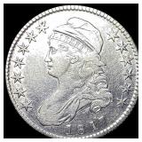 1817 Capped Bust Half Dollar NEARLY  UNCIRCULATED