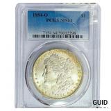 1884-O Morgan Silver Dollar PCGS MS64