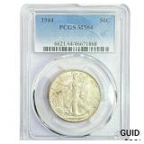 1944 Walking Liberty Half Dollar PCGS MS64