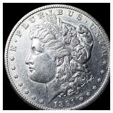 1891-S Silver Morgan Dollar CLOSELY UNCIRCULATED