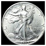 1933-S Silver Walking Liberty Half Dollar CLOSELY
