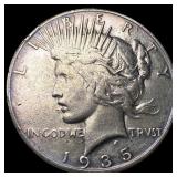 1935-S Silver Peace Dollar CLOSELY  UNCIRCULATED