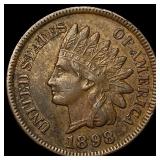 1898 Indian Head Cent CLOSELY UNCIRCULATED