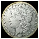 1880-CC Silver Morgan Dollar LIGHTLY CIRCULATED