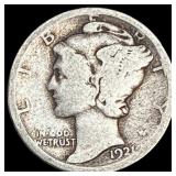 1921 Silver Mercury Dime NICELY CIRCULATED