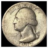 1932-S Silver Washington Quarter NICELY CIRCULATED