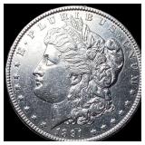 1891 Morgan Silver Dollar CLOSELY UNCIRCULATED