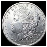 1891-S Silver Morgan Dollar CLOSELY UNCIRCULATED