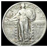 1930-M Standing Liberty Silver Quarter NEARLY UNCI
