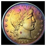 1906 Barber Half Dollar CLOSELY UNCIRCULATED