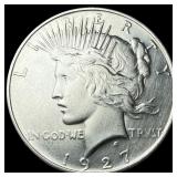 1927-D Silver Peace Dollar CLOSELY UNCIRCULATED