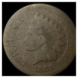 1868 Indian Head Cent NICELY CIRCULATED