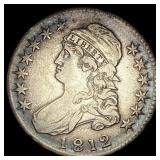 1812 Capped Bust Half Dollar NEARLY  UNCIRCULATED