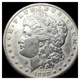 1893-S Silver Morgan Dollar NEARLY UNCIRCULATED