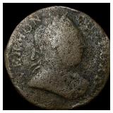 This is a heavily worn coin possibly a George III